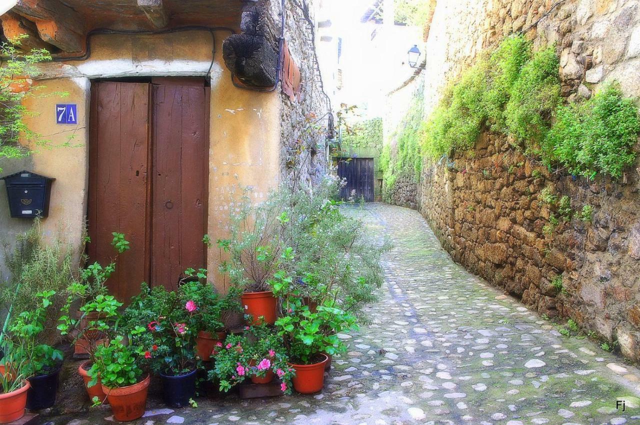 Casa Rural Estrela San Martín de Trevejo Exteriör bild