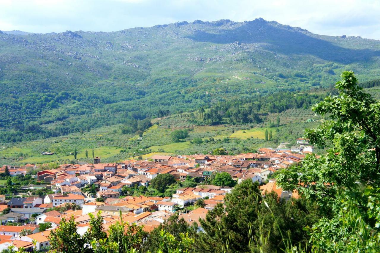 Casa Rural Estrela San Martín de Trevejo Exteriör bild